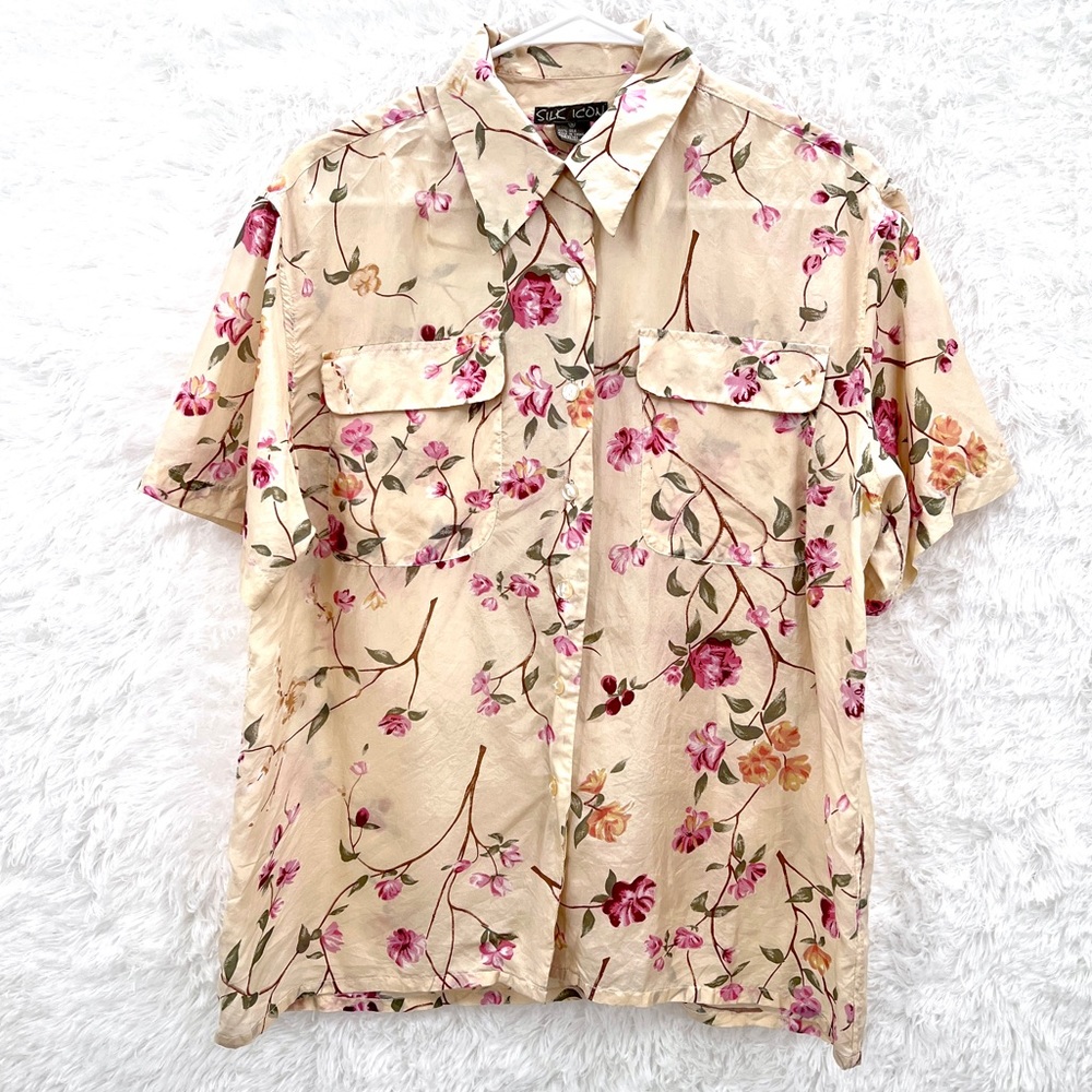 SILK ICON Women’s Silk Blouse